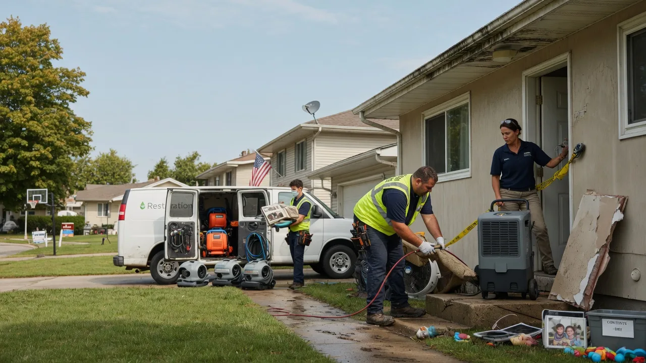 Water Damage Restoration in Sadsburyville, PA near me